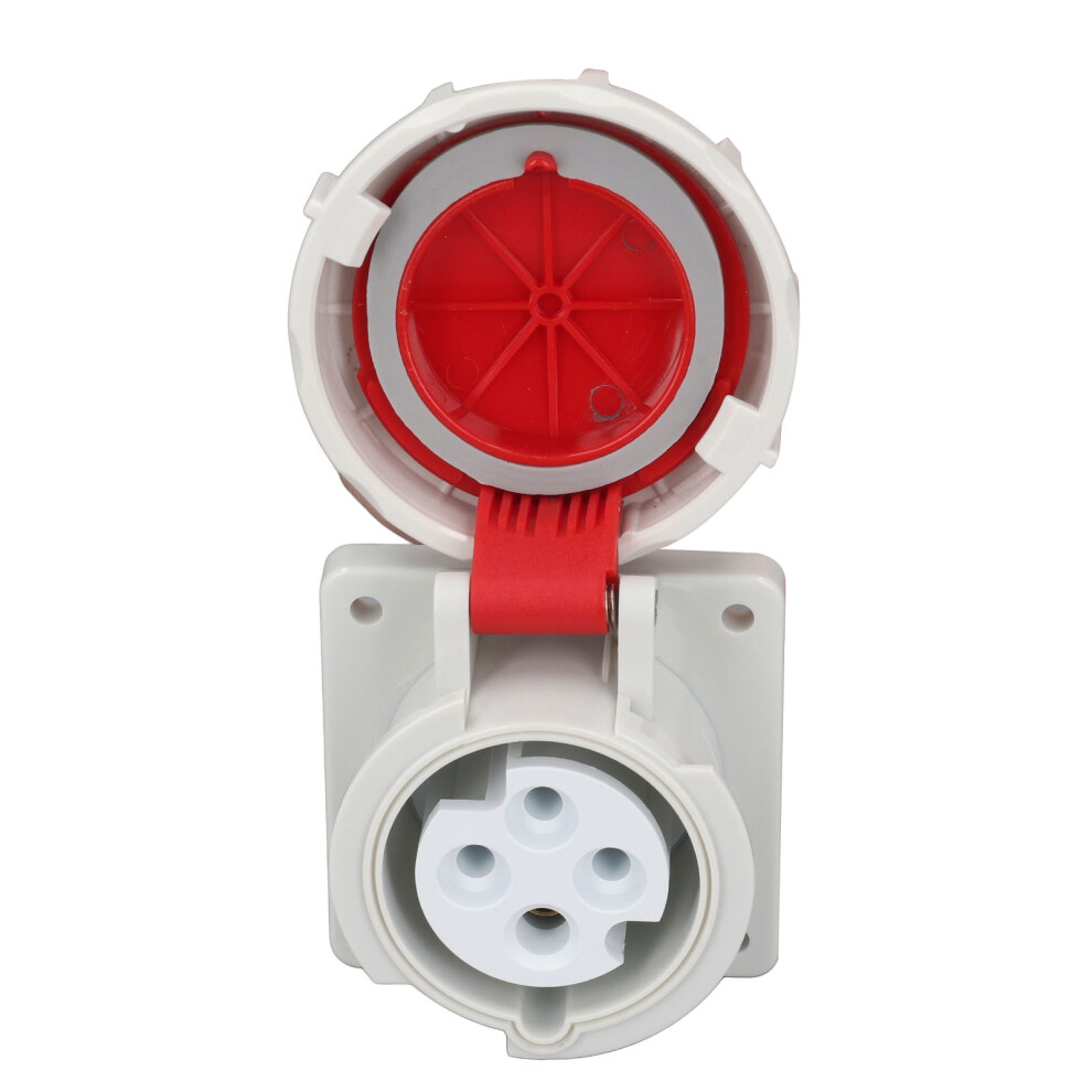 Robust Waterproof 3P 4 Pin Socket Ip67 16A Ac380-415V Concealed Fit 8421333900232