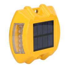 Éclairage solaire de quai 12 LED 1,8 W 108x90mm Jaune IP68