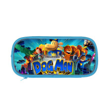 (Style 10) Cartoon Dog Man Character School Pen Bag Pencil Case For Teenagers And Children