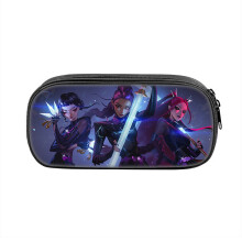 (Style 24) Kpop Hunters Demon Teens Pencil Pouch Lightweight Nylon Bag Small Storage