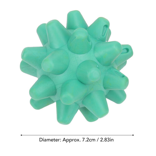 4 pièces boule de massage à picots en caoutchouc TPR de 7,2 cm 1