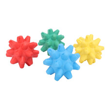 4 Stück stacheliger Massageball 7.2cm TPR-Gummi-Massagegerät
