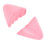 4 paires d'inserts pour orteils roses 5,4x4,4x2,6 cm mousse PU 12