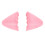 4 paires d'inserts pour orteils roses 5,4x4,4x2,6 cm mousse PU 7