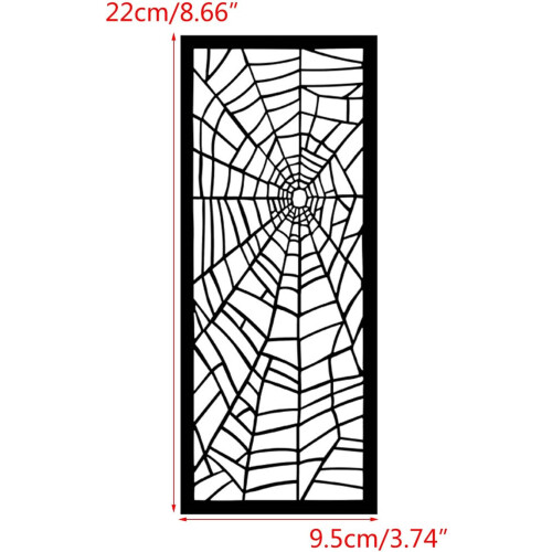 Halloween Spiderweb Embossing Folder Plastic Stencil Templates For Christmas Card Making And Scrapbooks 1