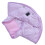 Cuscinetto riscaldante viola per collo e spalle da 30 cm, 3-Timer 7
