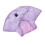 Cuscinetto riscaldante viola per collo e spalle da 30 cm, 3-Timer 9