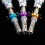 Lock Picking Set with Transparent Lock and 8 Picks, Sizes 7.0/7.5/7.8mm 7