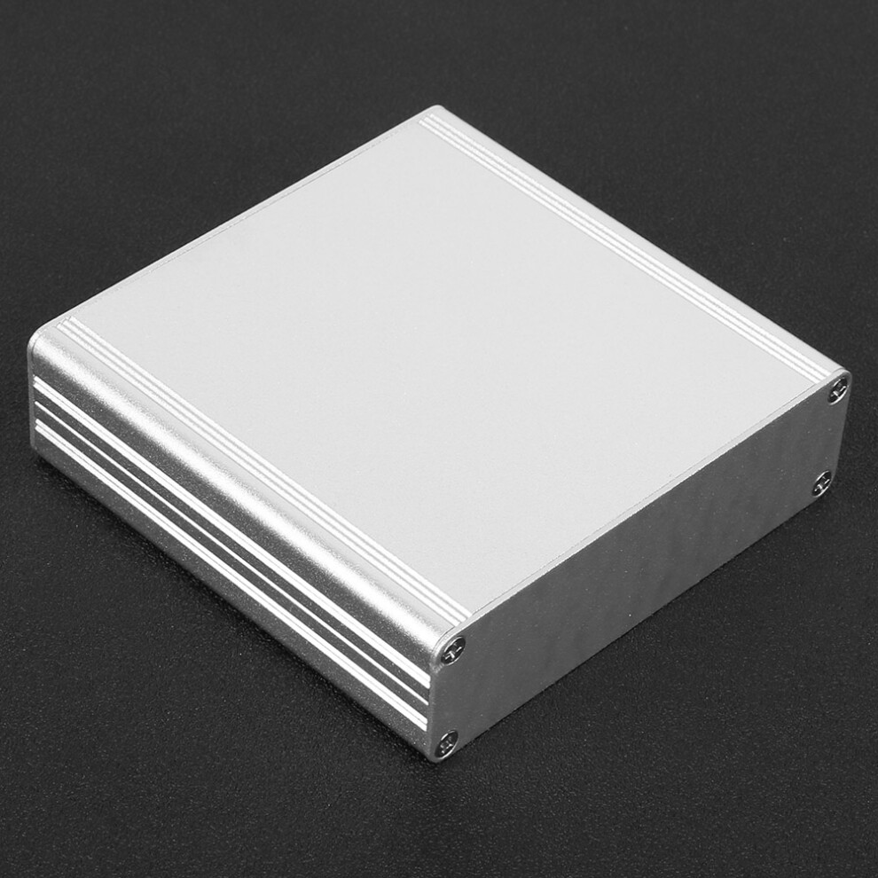 Aluminum Shell Pcb Junction Box, Sand Silver, 30X105x100mm 5031333906108