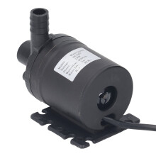 Pompe à eau silencieuse pour étang 200 GPH 800 L/h DC 24 V submersible pour fontaine d'aquarium