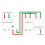 Surge Protector 2P 10‑20KA AC SPD for 35mm Rail, Uc 275VAC 7