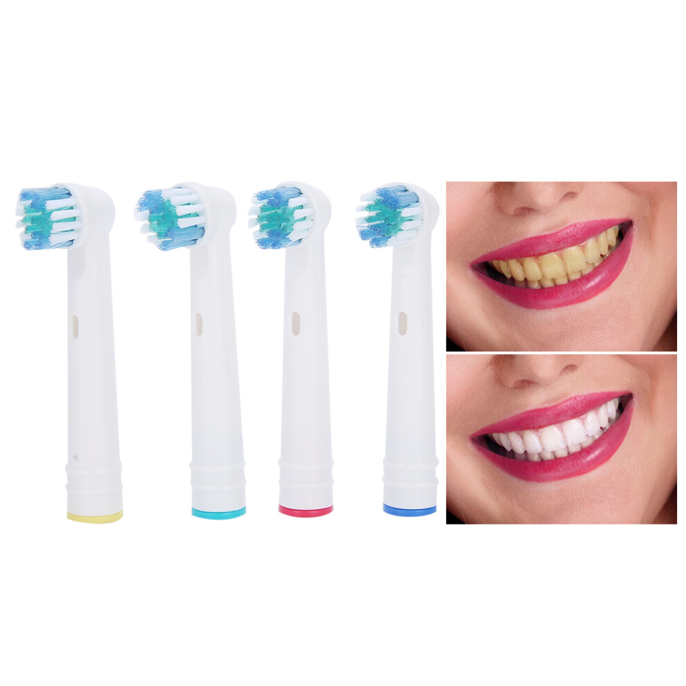Premium Sonic Electric Toothbrush Replacement Heads - Pack of 4