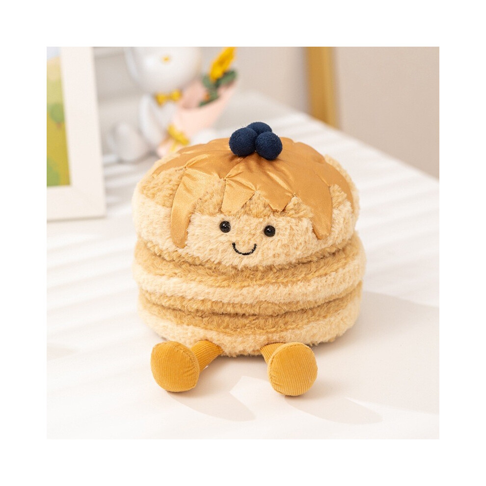 (Pancake) Chocolate Cake Pancake Madeleine Plush Toy Snack Inspired Gift Children Gift