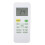 ABS Remote RG52A8 RG52A9 RG52A2, 2xAAA, negro 2