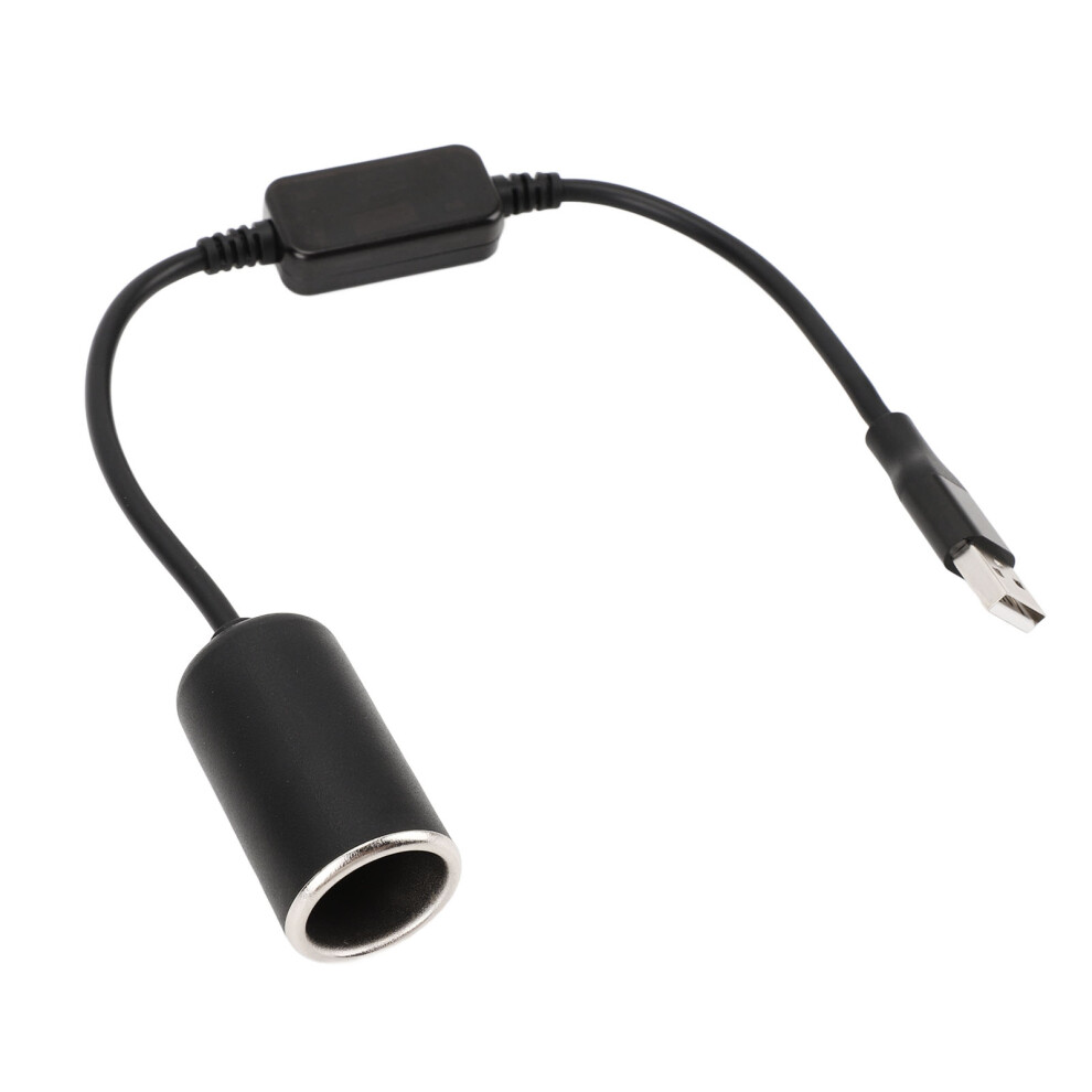 Usb To Cigarette Lighter Adapter 30Cm 18W Black 4661333908133