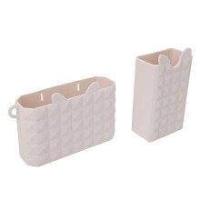 Bolsa de playa de silicona multifuncional para teléfono y almacenamiento, rosa/blanco, ligera, 15 L