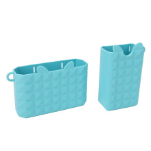 Poche pour téléphone en silicone, accessoire de plage pour sacs, légère, vert menthe.