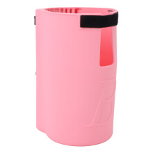 Portabevande in silicone per borsa da spiaggia, 10x17x9cm,rosa chiaro