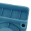Rack asciugabicchieri in silicone 16x4x11.5cm Blu 12