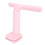 Correcteur de posture à clip de table, forme de queue de baleine, rose, en ABS 15