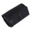 Silikon Strandtasche Getränkehalter Schwarz 10x17x9cm 10