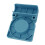 Rack asciugabicchieri in silicone 16x4x11.5cm Blu 9