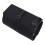 Silikon Strandtasche Getränkehalter Schwarz 10x17x9cm 8
