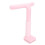 Correcteur de posture à clip de table, forme de queue de baleine, rose, en ABS 16