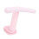 Correcteur de posture à clip de table, forme de queue de baleine, rose, en ABS 11
