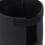 Silikon Strandtasche Getränkehalter Schwarz 10x17x9cm 7