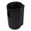 Silikon Strandtasche Getränkehalter Schwarz 10x17x9cm 14