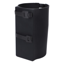 Porte-boisson pour sac de plage réglable 10x17x9 cm noir