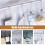 20 Stück Edelstahl-Long-Tail-Clips mit Haken 3