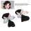 2 Stück Bowknot-Perückenclips, Standardgröße, Schwarz 3