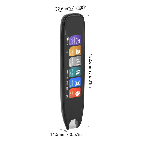Smart Scan Reader Pen: 142 Langs Text to Speech with Offline Capability 1