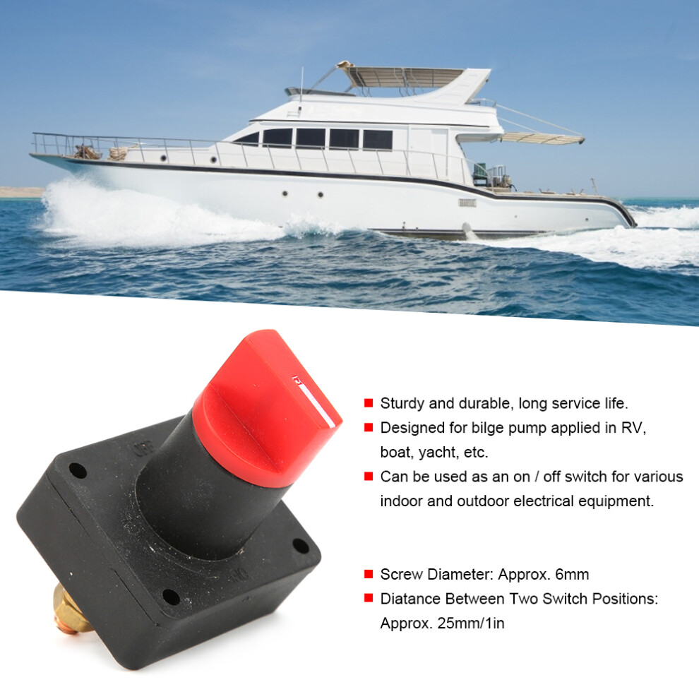 300A Battery Disconnect Isolator Cut Off Switch For Car Truck Boat Lorry 3151333911857