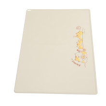 mantel individual de silicona para bebé, impresión grande, esmerilado