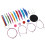 Set de agujas de punto Cube 3,5-8,0 mm, cables de 20-60 cm 16