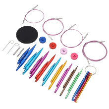Set de agujas de punto Cube 3,5-8,0 mm, cables de 20-60 cm