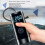 Gonfleur de pneu portable 4000mAh LCD 150PSI blanc 4