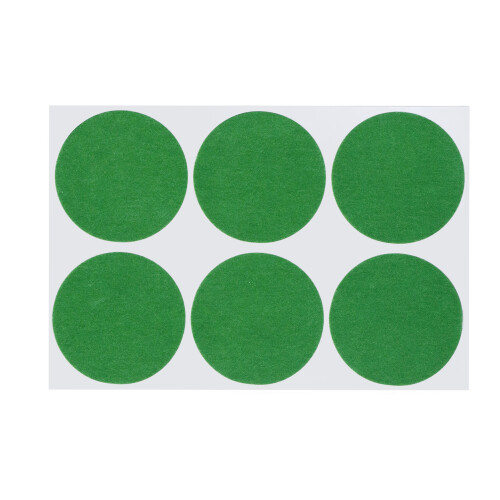1 Blatt 6 Stück Billardtuch-Reparaturaufkleber 1