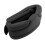Collier cervical respirant ajustable doux noir 14