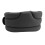 Collier cervical respirant ajustable doux noir 8