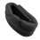 Collier cervical respirant ajustable doux noir 13