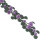 2 pezzi 1:12 Mini Casa delle Bambole Swing Vine Viola 20 cm 11