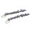 2 pezzi 1:12 Mini Casa delle Bambole Swing Vine Viola 20 cm 8