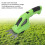 Versatile 2 in 1 Cordless Hedge Trimmer & Grass Shear 1300MAH 5