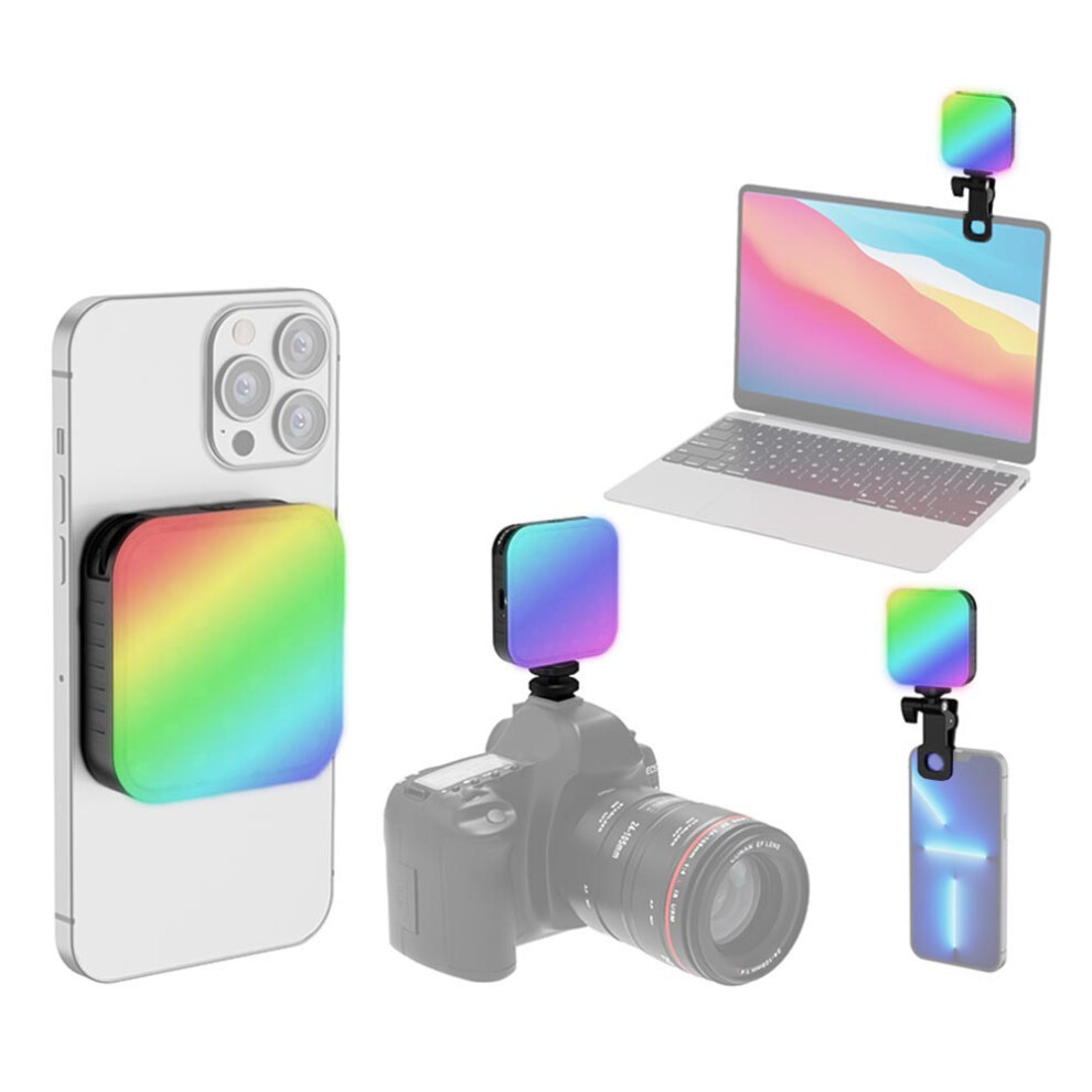 High Cri Pocket Rgb 2500K-9000K With Clip & Cold Shoe Adapter Light 8461333916185