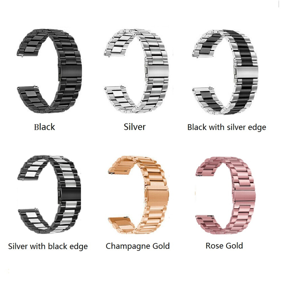 22Mm Stainless Steel Watch Band Strap For 46Mm Smartwatch Silver 9451333915959