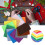 10x15cm Felt Fabric 80Pcs for DIY Crafts Home Sewing School Projects 11